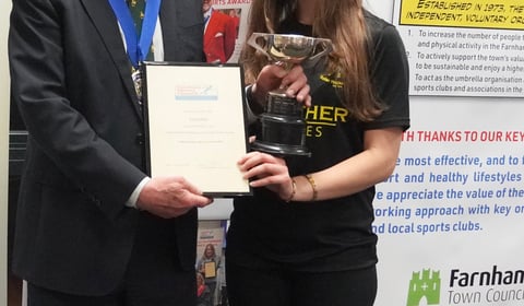 Winners announced at Farnham Sports Awards