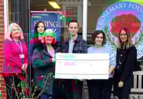 Rosemary Foundation "honoured" as Petersfield charity shortlisted for national award