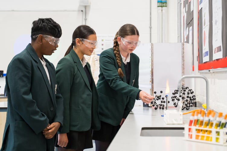 Students at Bohunt School take part in lessons and activities across the campus. Credit: Bohunt School