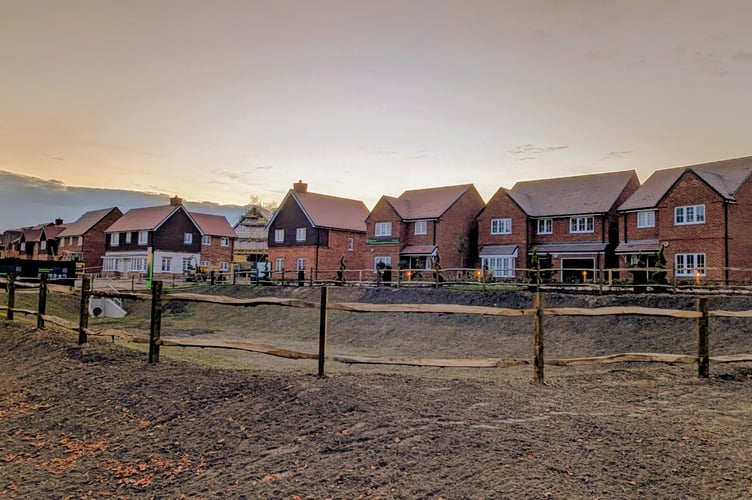 The Coxbridge Farm estate, near Farnham.