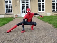 WATCH: Surrey teen quits supermarket job to become Spider-Man