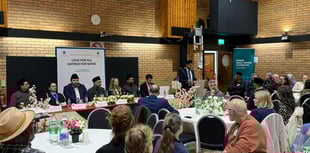 Ahmadiyya give food for thought at Iftar meal in Bordon