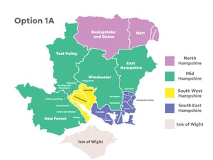East Hampshire split between two councils under merger plans
