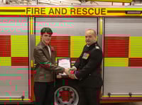 Teenager, 15, honoured after helping save neighbour’s life