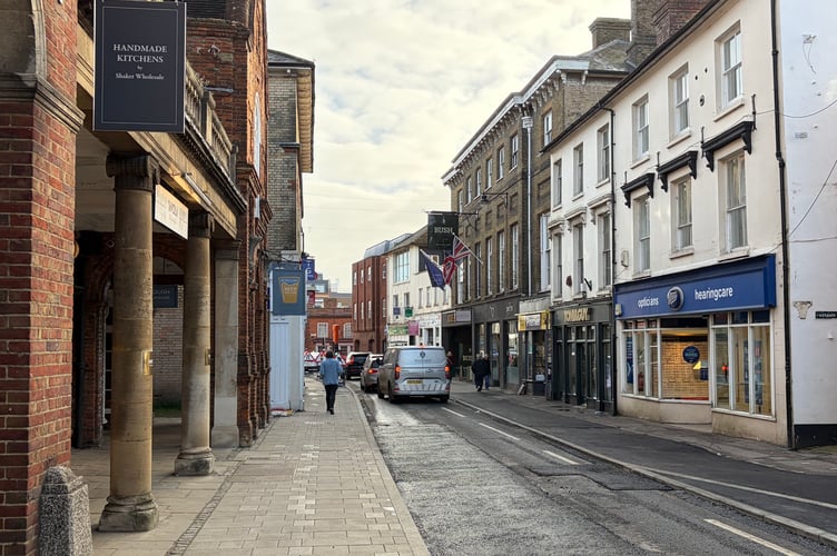 The Borough in Farnham reopens to traffic.
