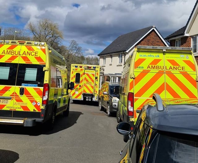 Emergency crews respond to serious incident at Lowsley Farm Drive