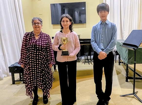 Sofia Demetriades wins the 2026 Haslemere International String Competition
