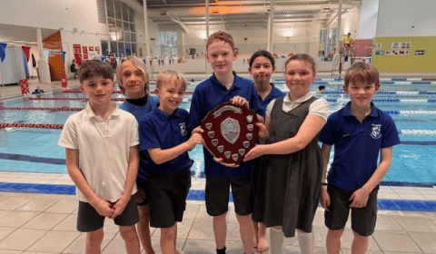 Camelsdale pupils make a splash at annual swimming gala