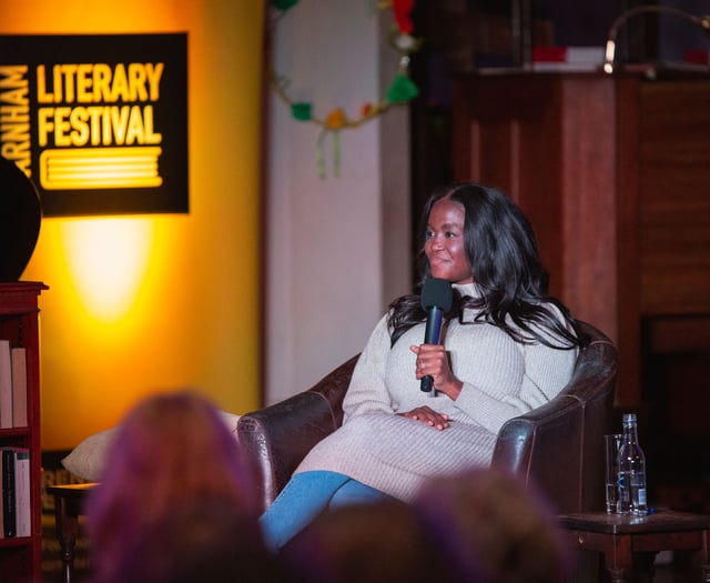 Oti Mabuse waltzes back to Farnham after cancelled show