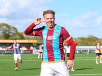 Farnham Town confirm departure of striker Adam Liddle