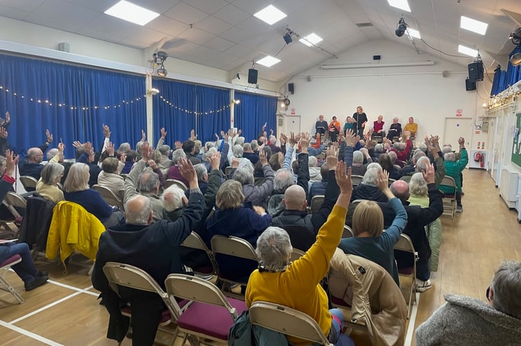 Support for the GP surgery plans was evident at the meeting of Elstead Parish Council.