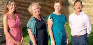 Concert at a Farnham church for Simorre String Quartet