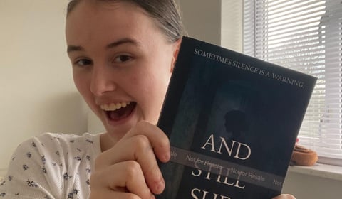 Chloe publishes debut novel from her hospital bed