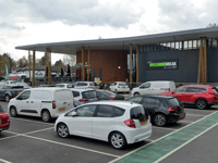 Elderly pedestrian dies in M3 Fleet services collision
