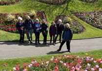 Seven walkers, three downs, one perfect Easter Sunday