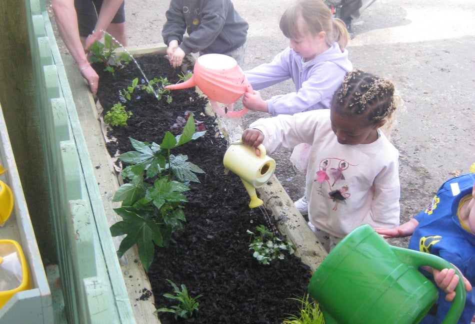 Garden project helps preschoolers grow confidence
