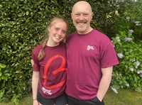 Teen takes on 30-mile trek for blood cancer