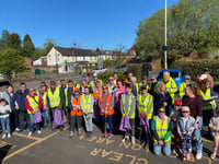 Liphook residents spring into action for litter pick