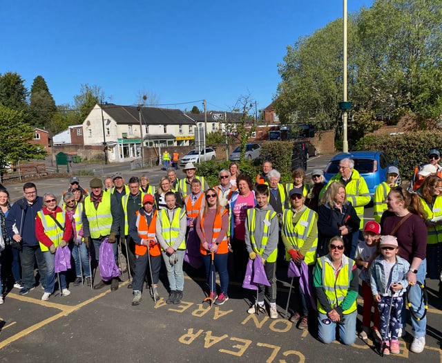 Liphook residents spring into action for litter pick