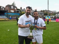 WATCH: Farnham Town manager Paul Johnson hails promotion-winning side