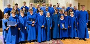 St Thomas choir on Evensong tour
