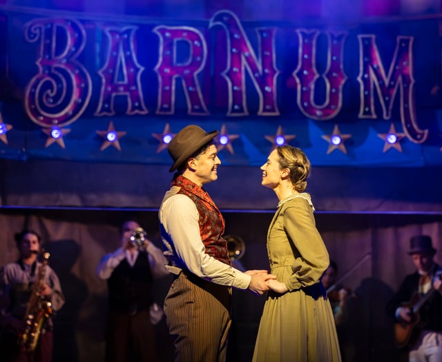 Tightrope walk to success for Lee Mead in Barnum