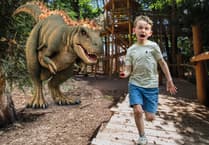 Dinosaurs invade Birdworld this half-term
