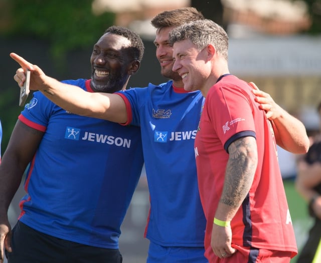 Stars raise £60k+ for school football pitch