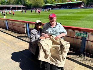 89-year-old's passion rekindled at Aldershot Town FC