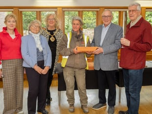Another brick in the wall for Farnham Museum restoration campaign