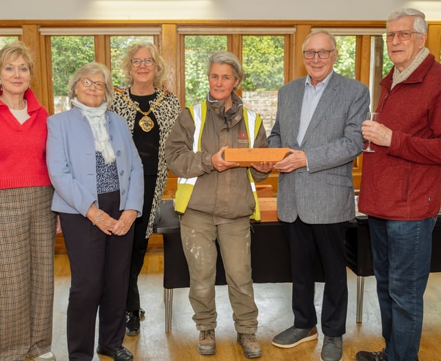 Another brick in the wall for Farnham Museum restoration campaign