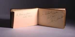 Marilyn Monroe autograph book up for auction