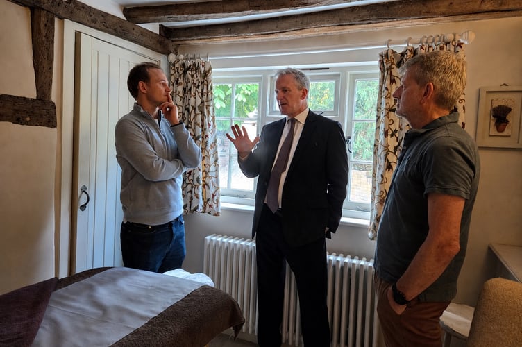 Damian Hinds MP discusses green home technology.