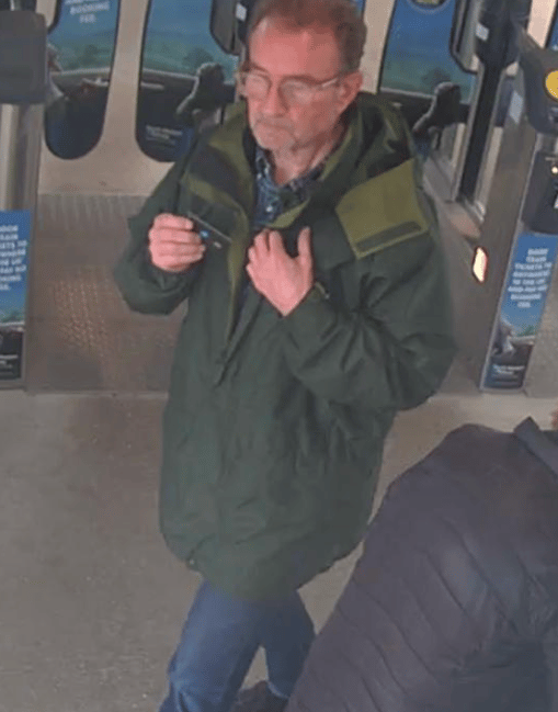 New image released of missing man last seen at Hampshire station
