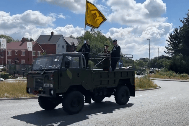 Alton man to carry Royal Hampshire Regimental Standard in convoy