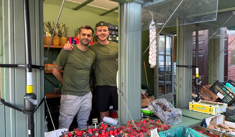 Living on the veg: Couple bring greengrocer to Castle Street