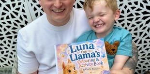 Tongham author hopes llama book will ease child anxiety