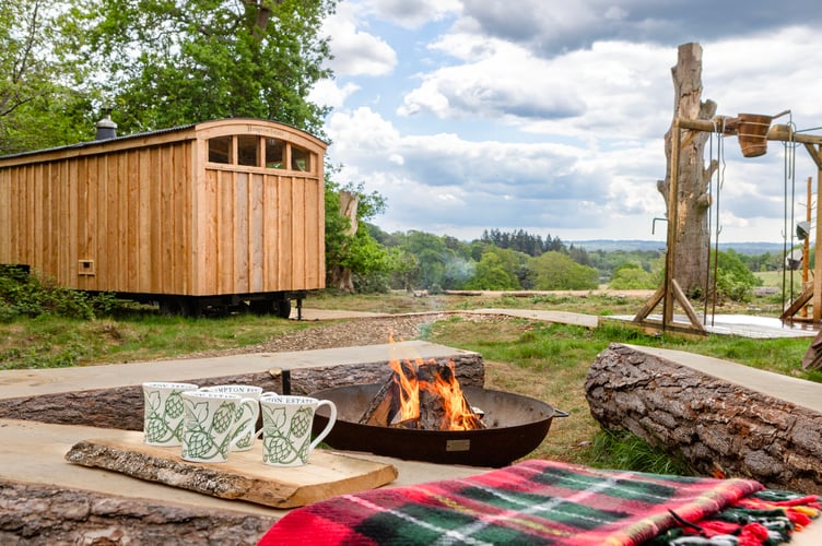 The Waggon Sauna has opened near Farnham.