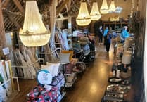 Luxury interiors sale raises thousands for hospice care