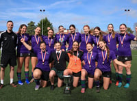 Cup finals for all three girls' football teams at Weydon School