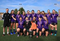 Cup finals for all three girls' football teams at Weydon School