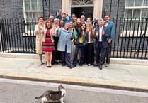 Farnham mums take smartphone fight to No 10 Downing Street