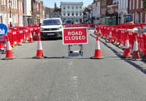 Farnham's Castle Street closed following burst water main
