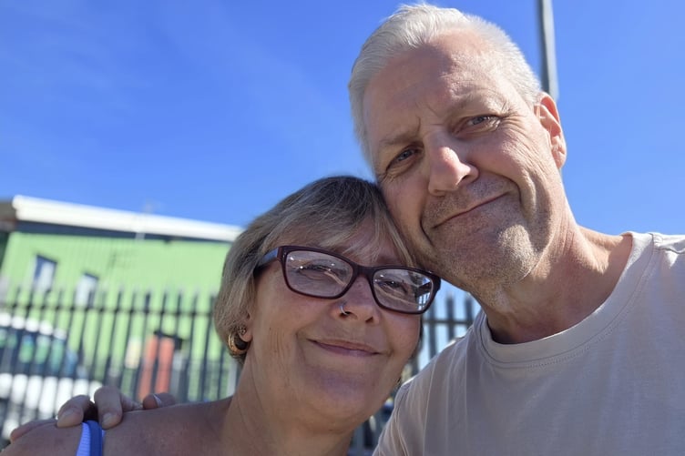 Mark and Julie Cummins,