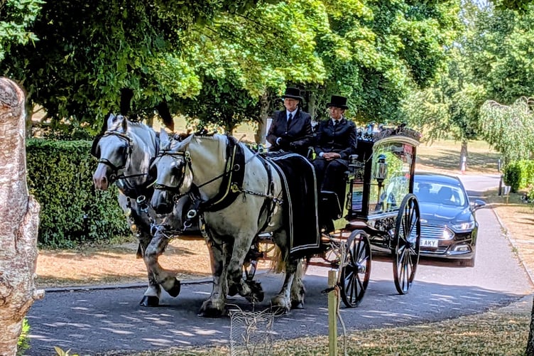 Pam Bradford Cortege Basingstoke
