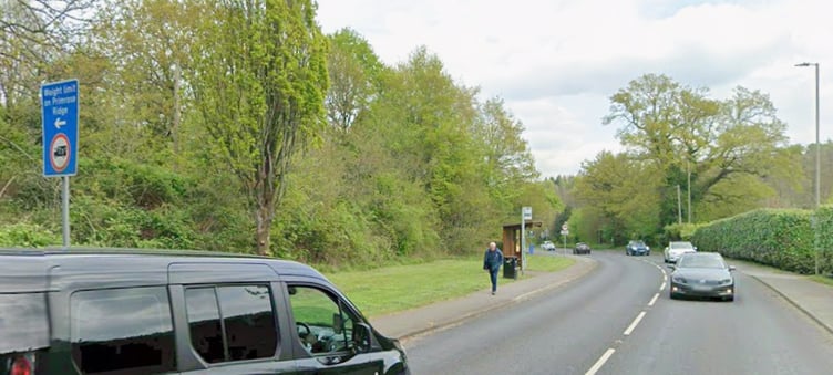 Portsmouth Road in Godalming.