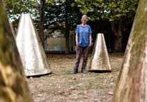 Farnham’s ‘Madonna bra’ cone artworks given new home at UCA