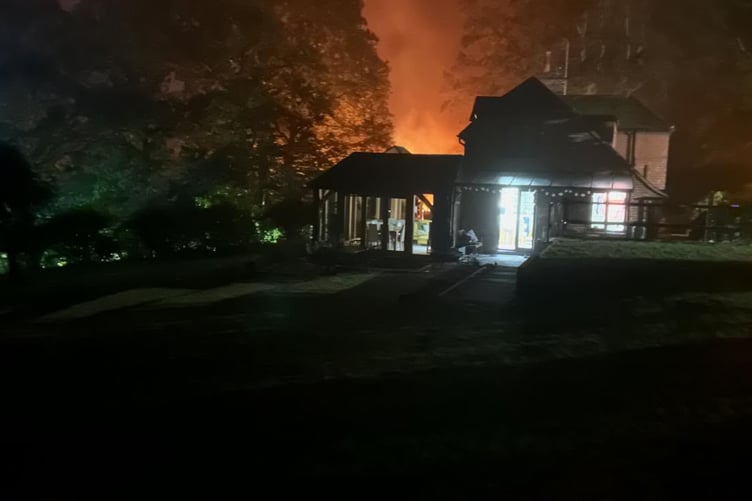 Fire in Batt's Corner on Tuesday, October 6