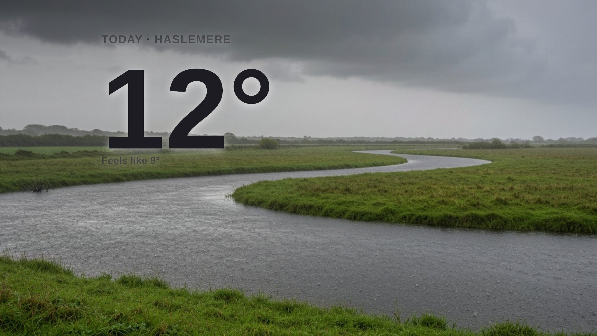 Heavy rain on the way for Haslemere - here's your Friday forecast
