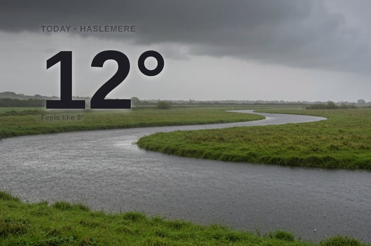 Haslemere weather: heavy rain Friday with rain expected and a high of 11°C
